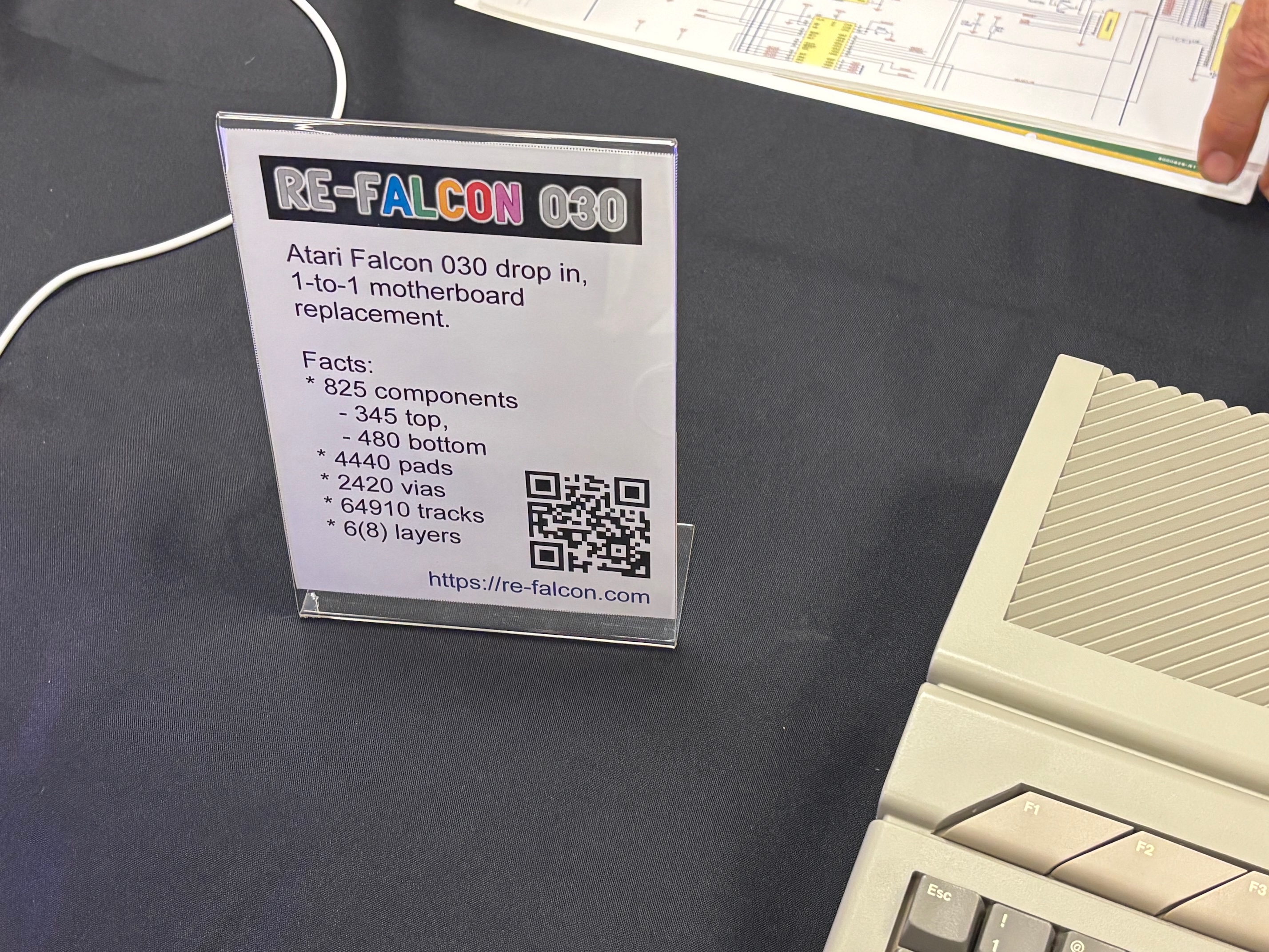 Official technical fact sheet for the Re-Falcon project